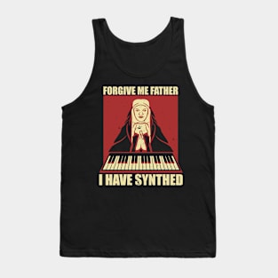 Synthesizer Keyboard Piano Tank Top